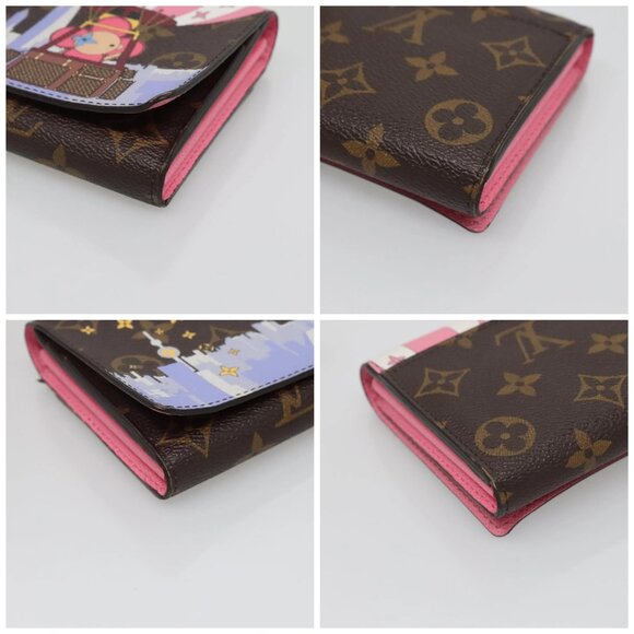 LOUIS VUITTON Monogram Vivienne Portefeuille Sarah Wallet M68491 LV Auth 141194M - Picture 15 of 16